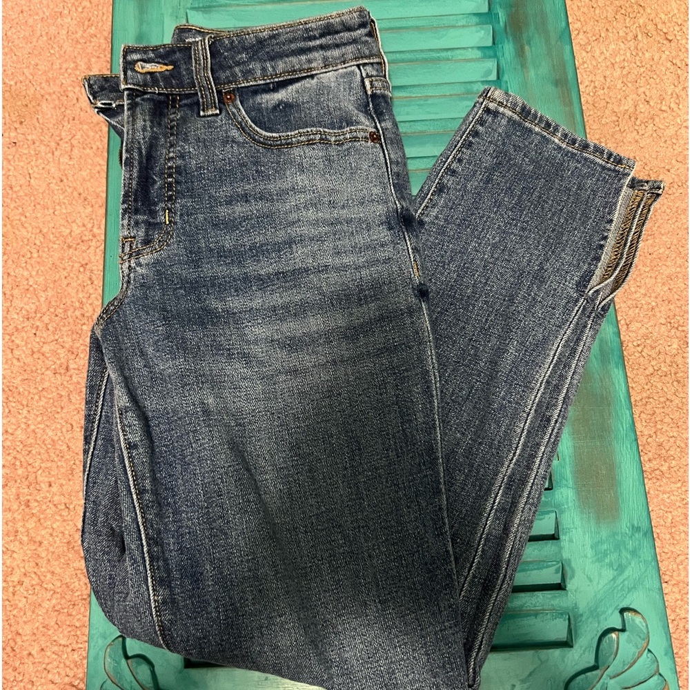 old navy straight jeans